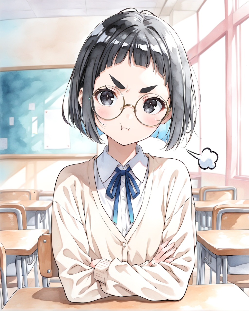 ぷんすかめがねちゃん