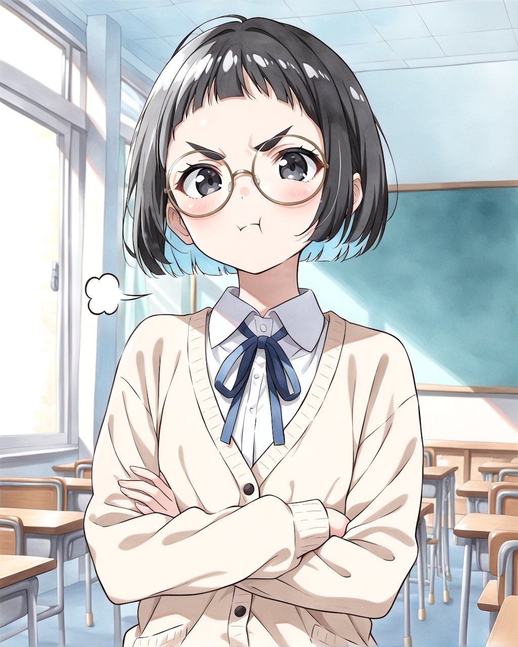 ぷんすかめがねちゃん