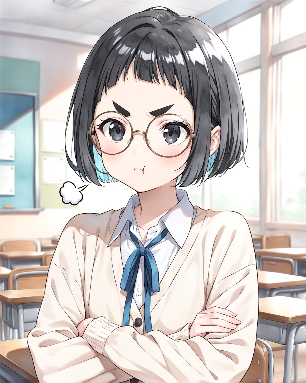 ぷんすかめがねちゃん