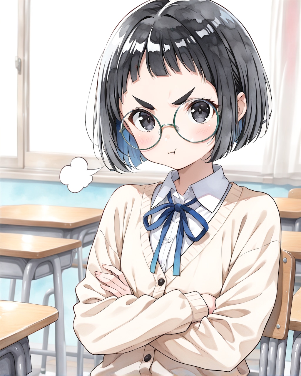 ぷんすかめがねちゃん