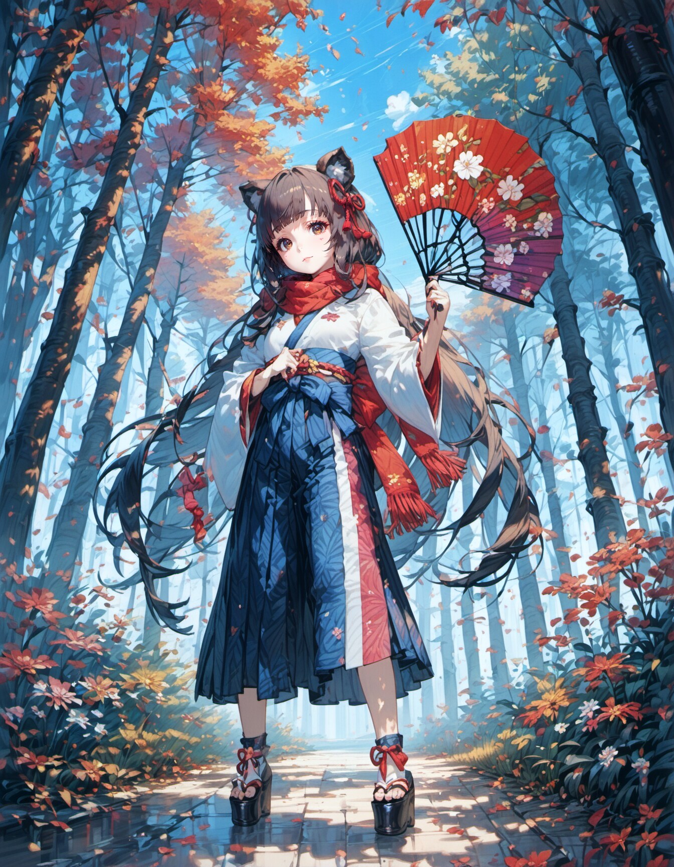 paper fan | の人気AIイラスト・グラビア