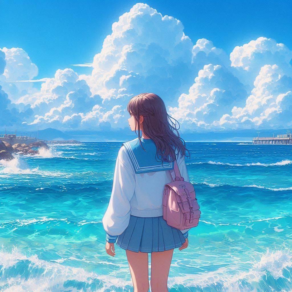 海が見たくて・・・