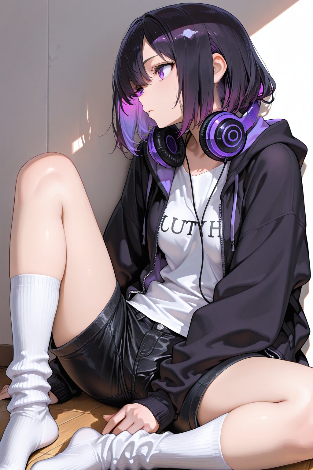 紫色が似合う女の子107