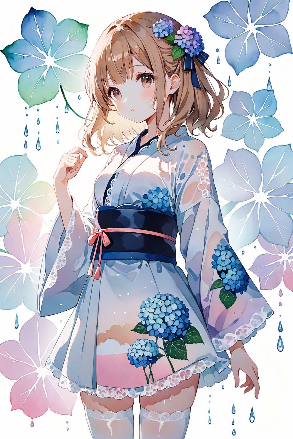 レース着物撮影会最終日