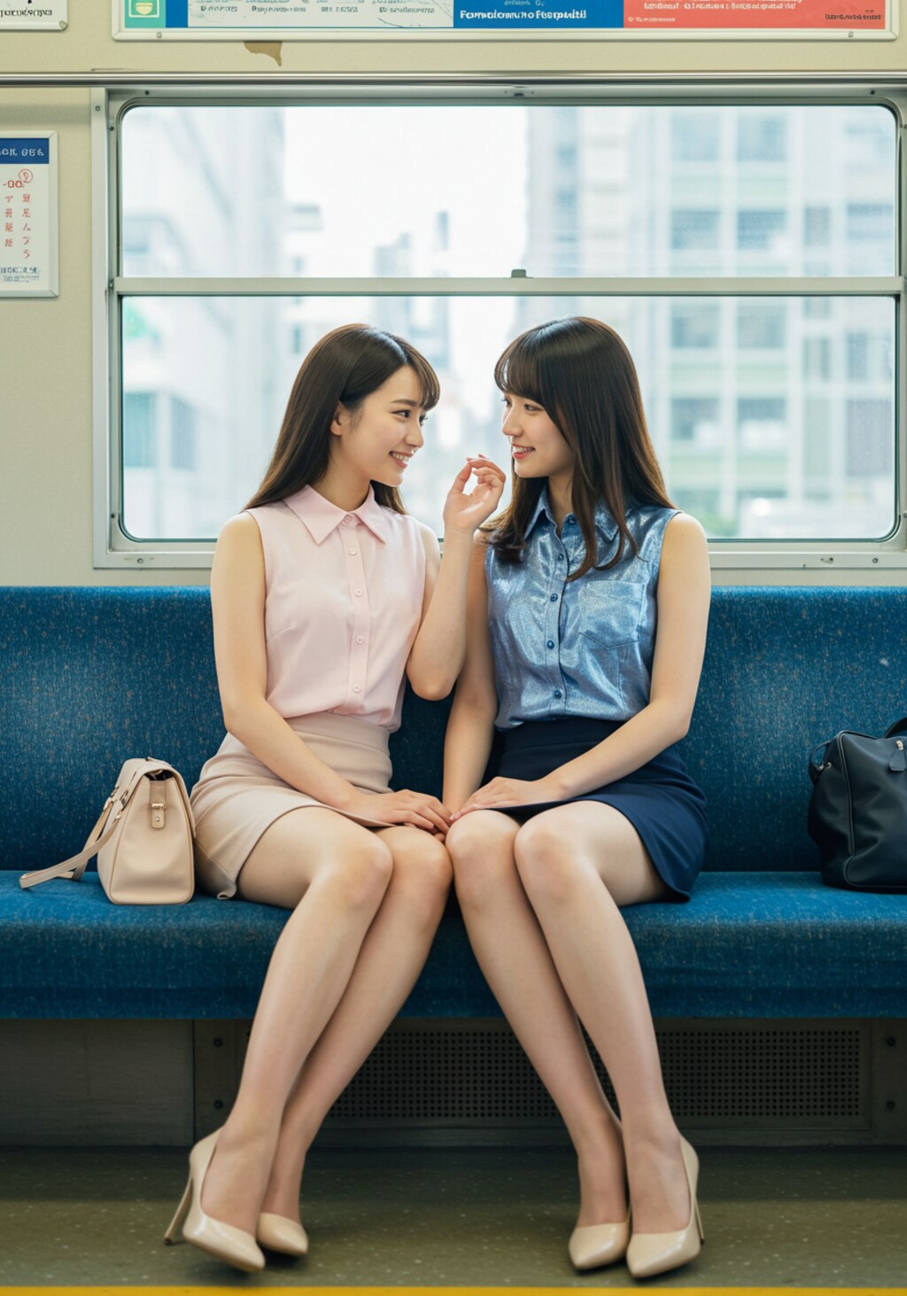 今日の隣席の女性