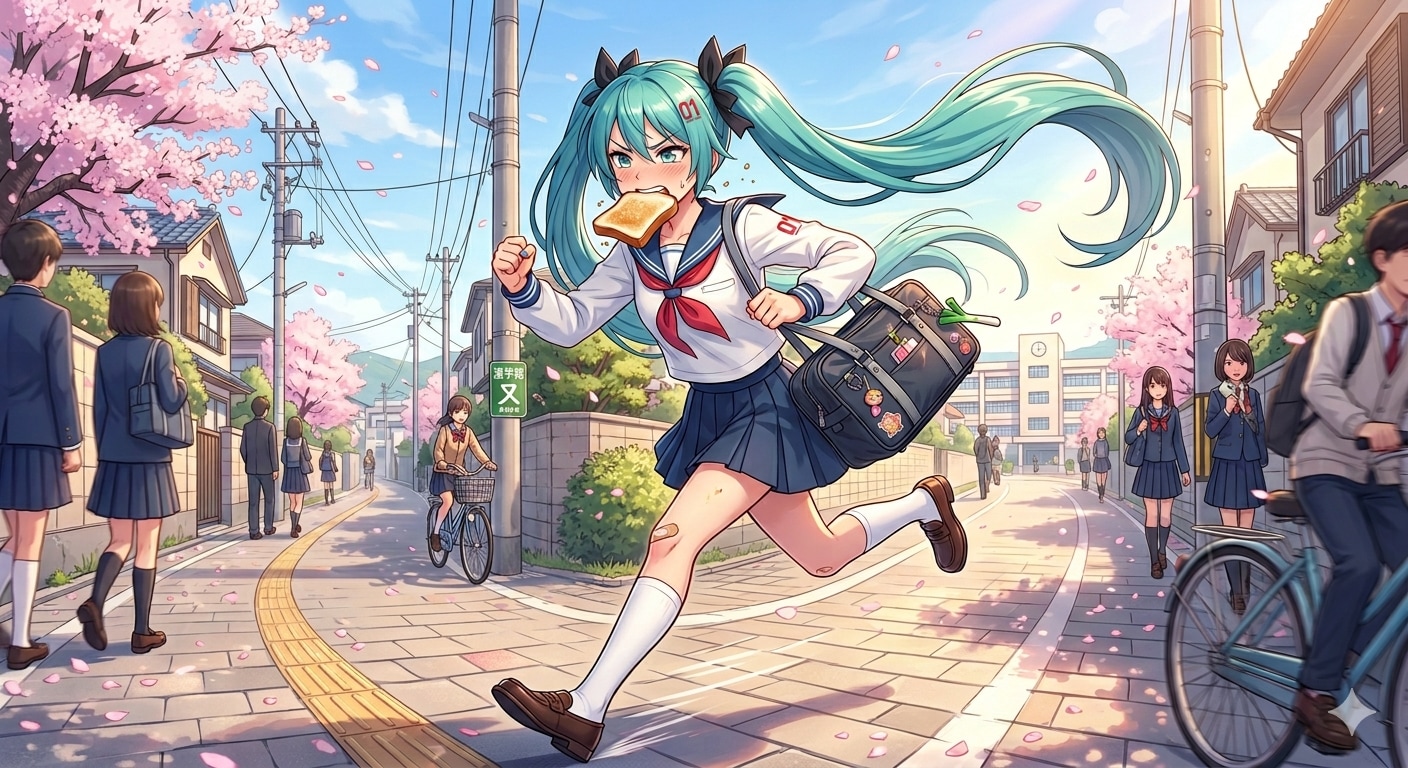ミクさんの場合😁