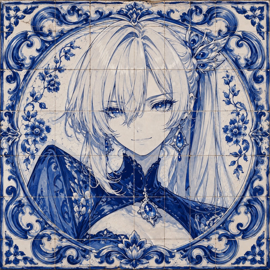 Azulejo いにしえの花嫁と女主人
