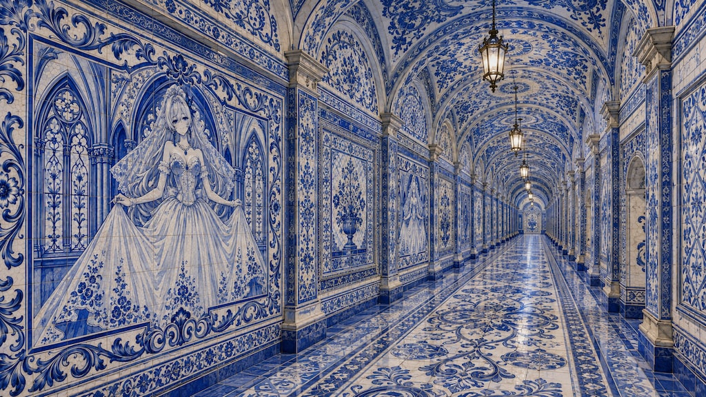 Azulejo いにしえの花嫁と女主人