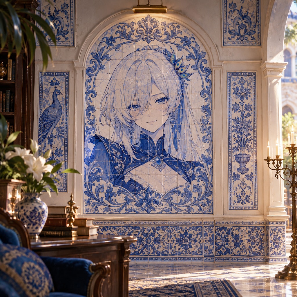 Azulejo いにしえの花嫁と女主人