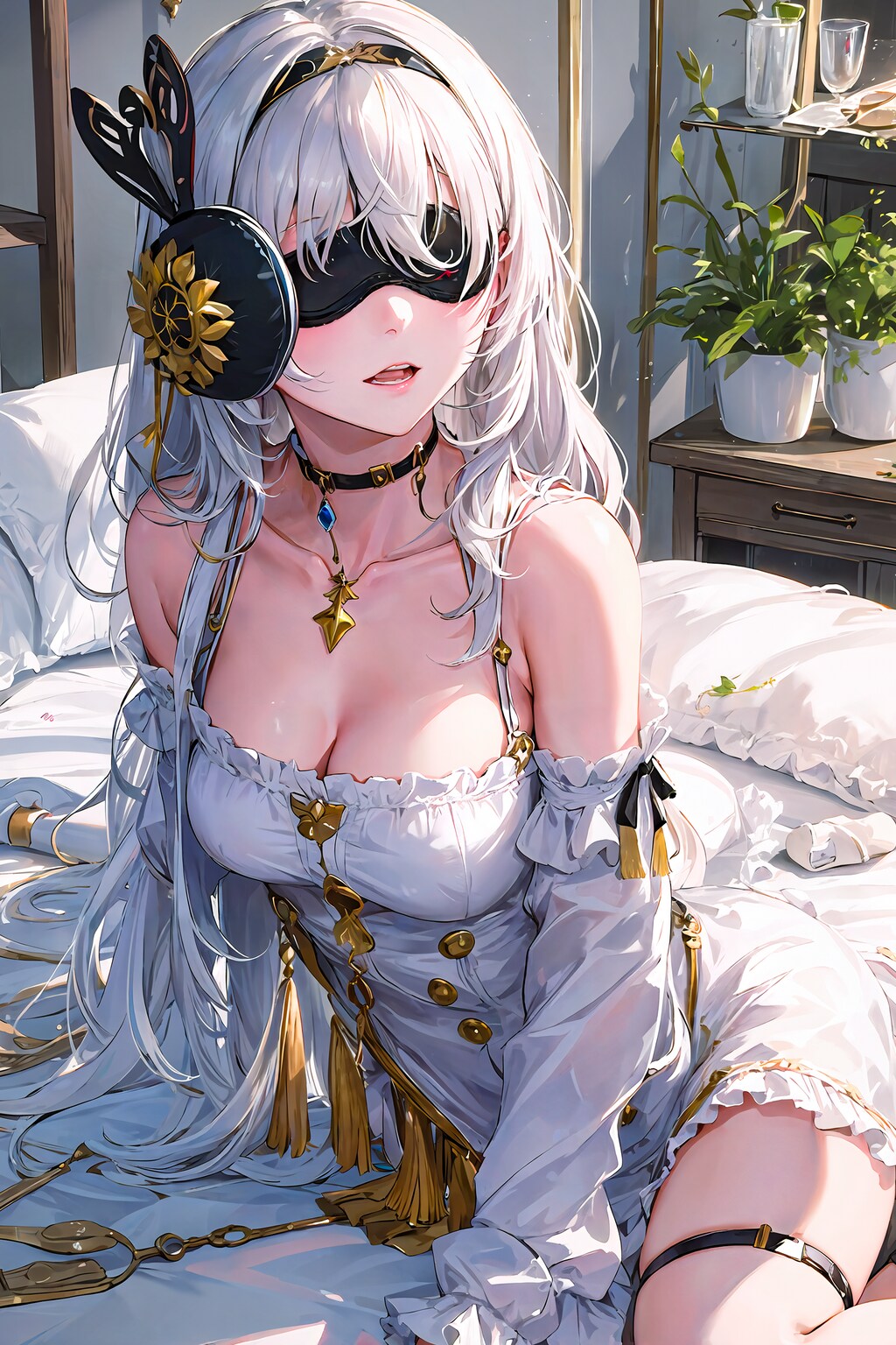 サイバーパンク眼帯系娘