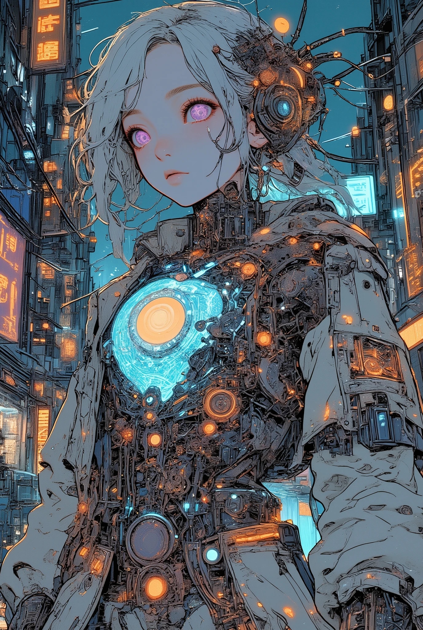 機械の鼓動 | の人気AIイラスト・グラビア