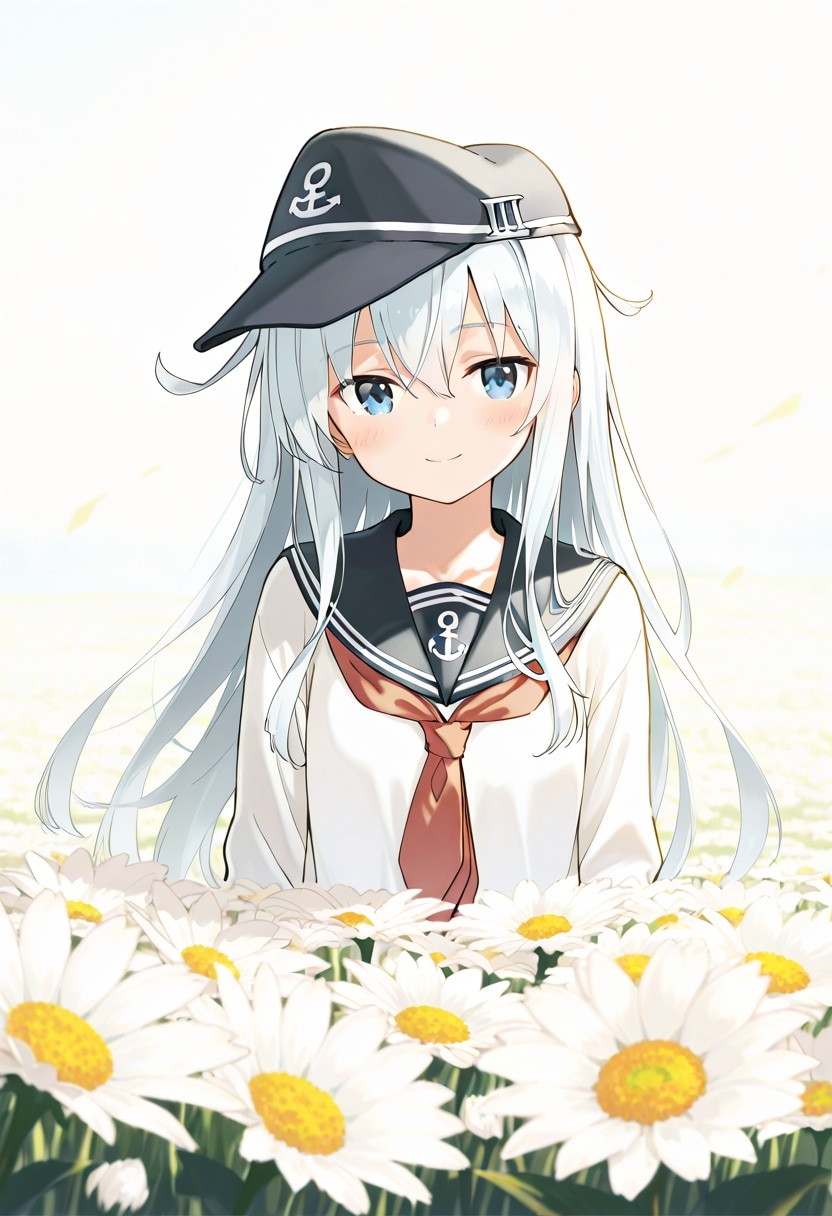 艦これ響（ひびき）花畑