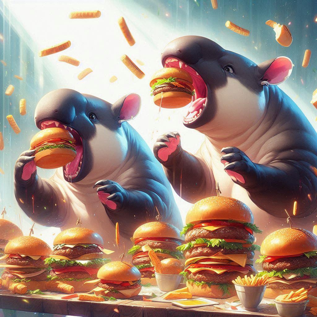 バクバク。 | の人気AIイラスト・グラビア