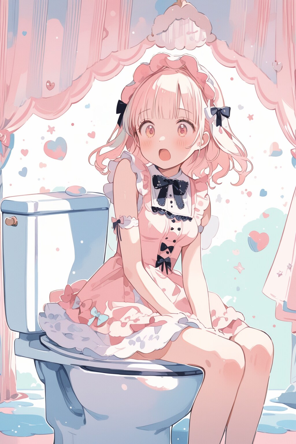 夢かわセカイではトイレまでもがファンシー