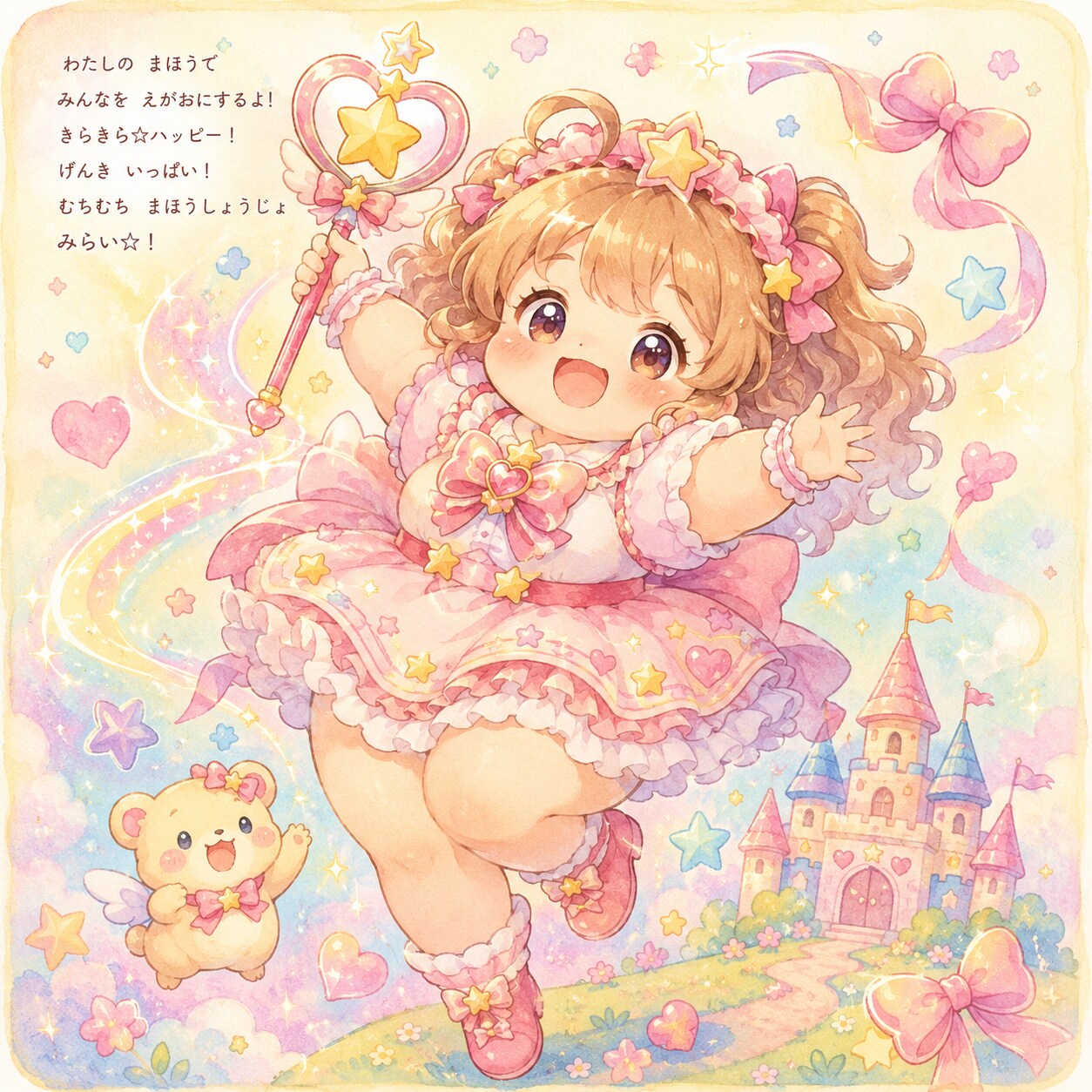 むちむち魔法少女ちゃん