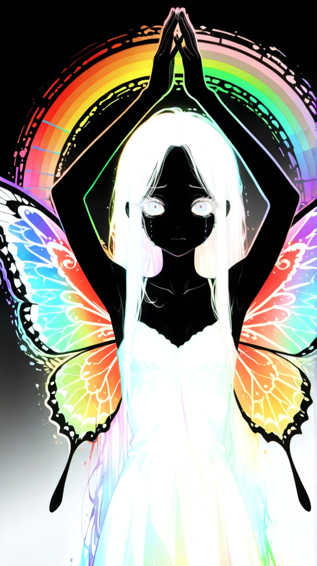 ラインアートをサイケデリックカラーでやりたかった件