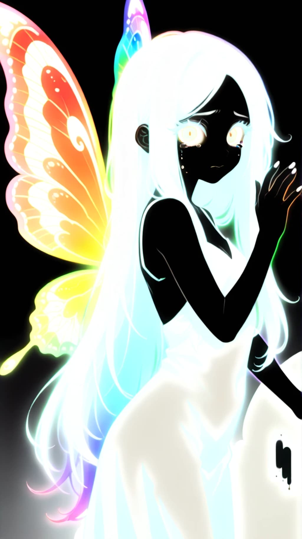 ラインアートをサイケデリックカラーでやりたかった件