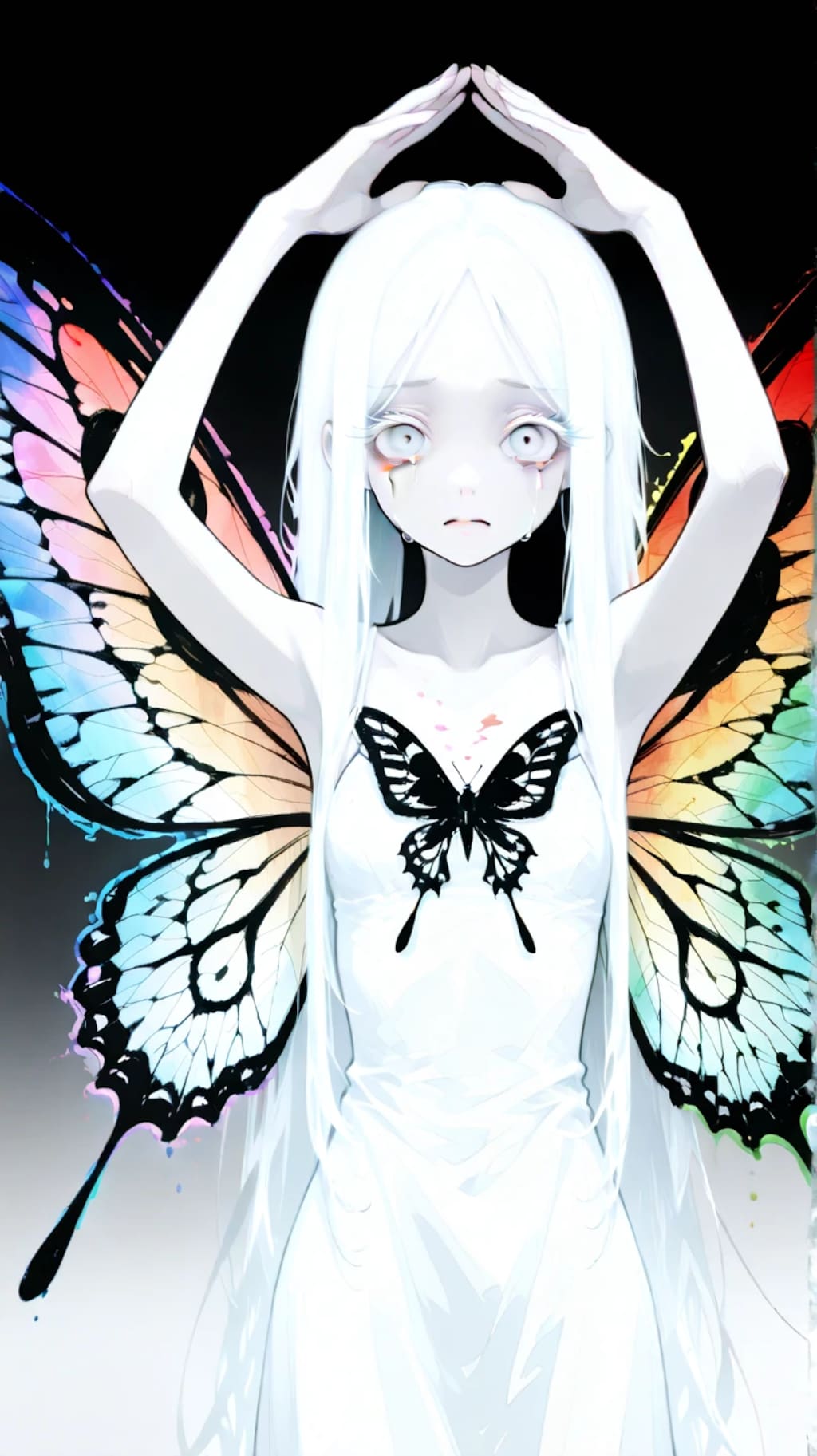 ラインアートをサイケデリックカラーでやりたかった件