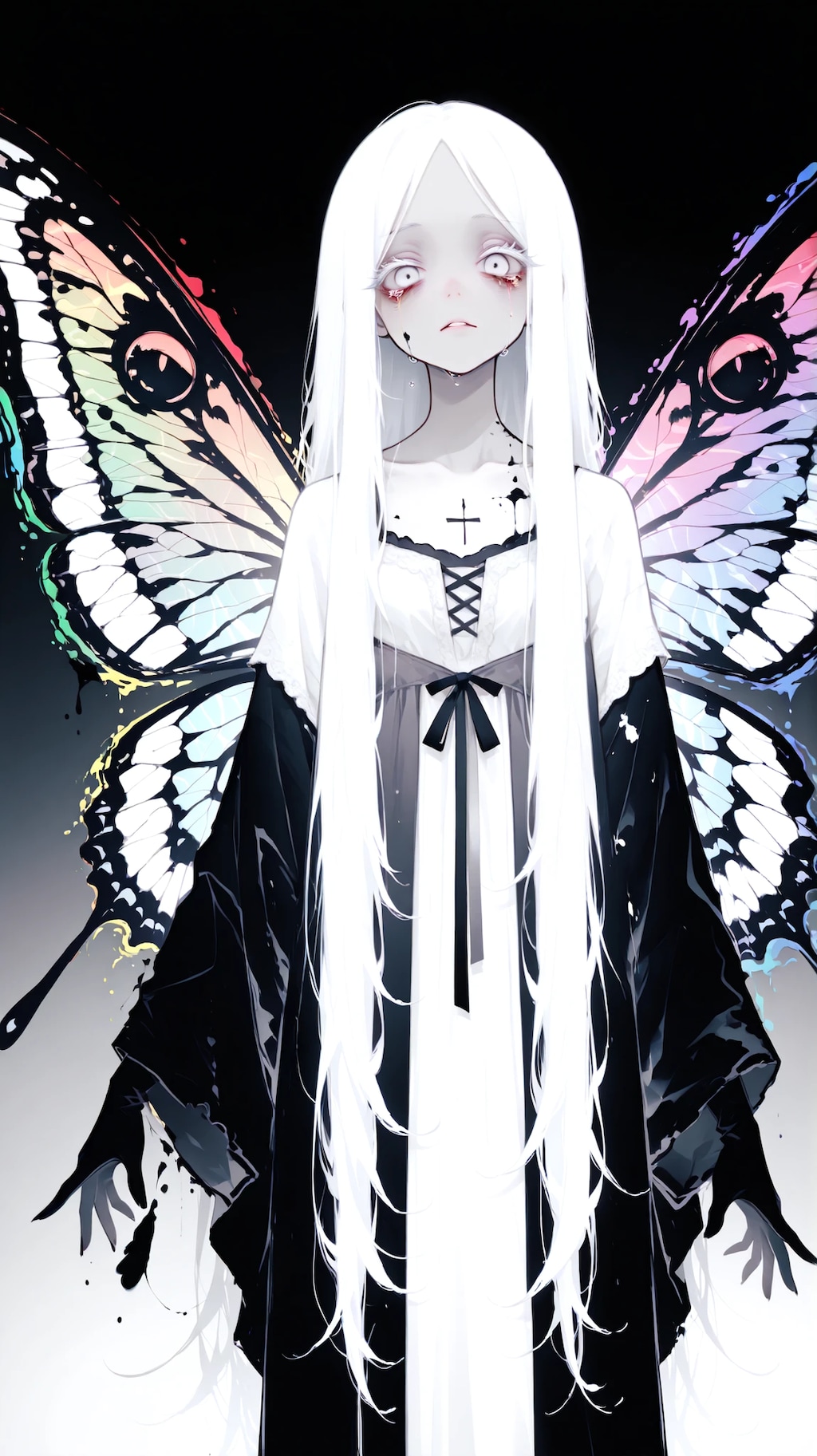 ラインアートをサイケデリックカラーでやりたかった件