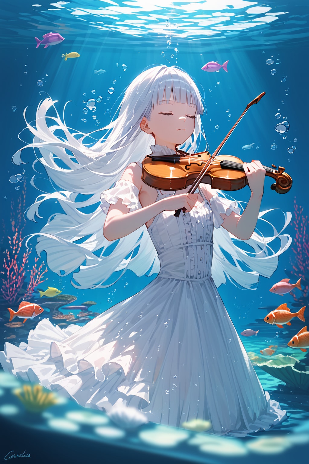 深海の奏者 | の人気AIイラスト・グラビア