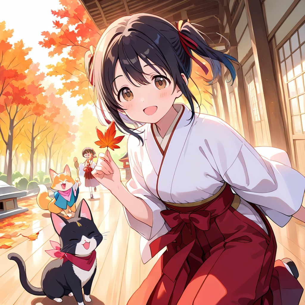 みこさんとねこ