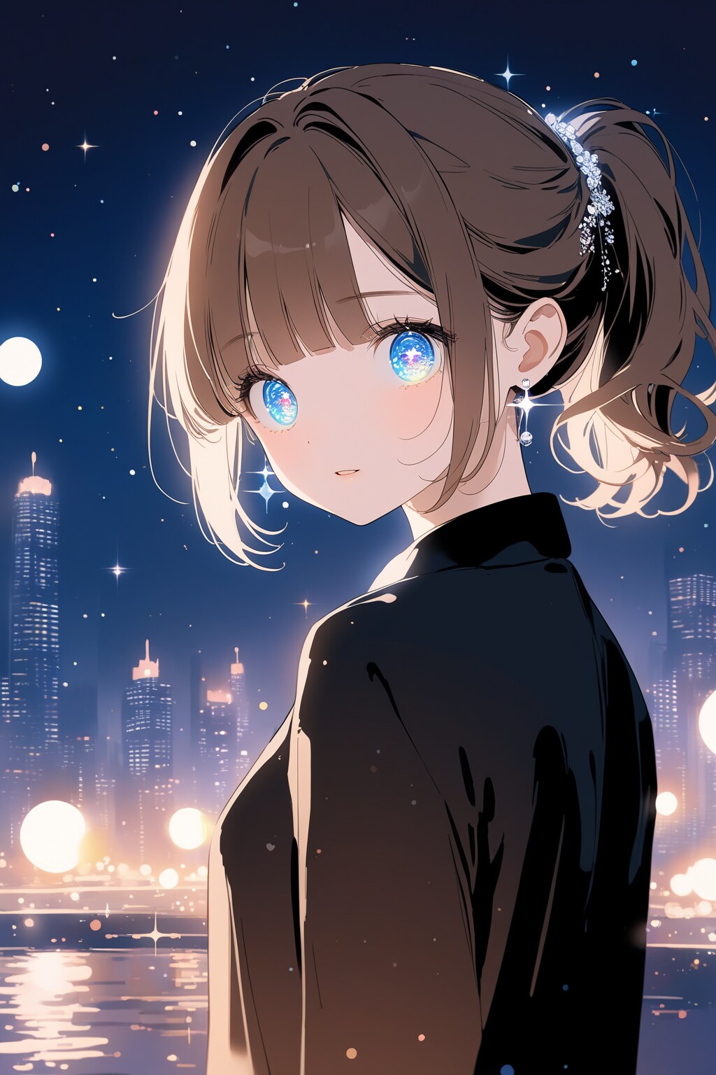 光る眼 | の人気AIイラスト・グラビア