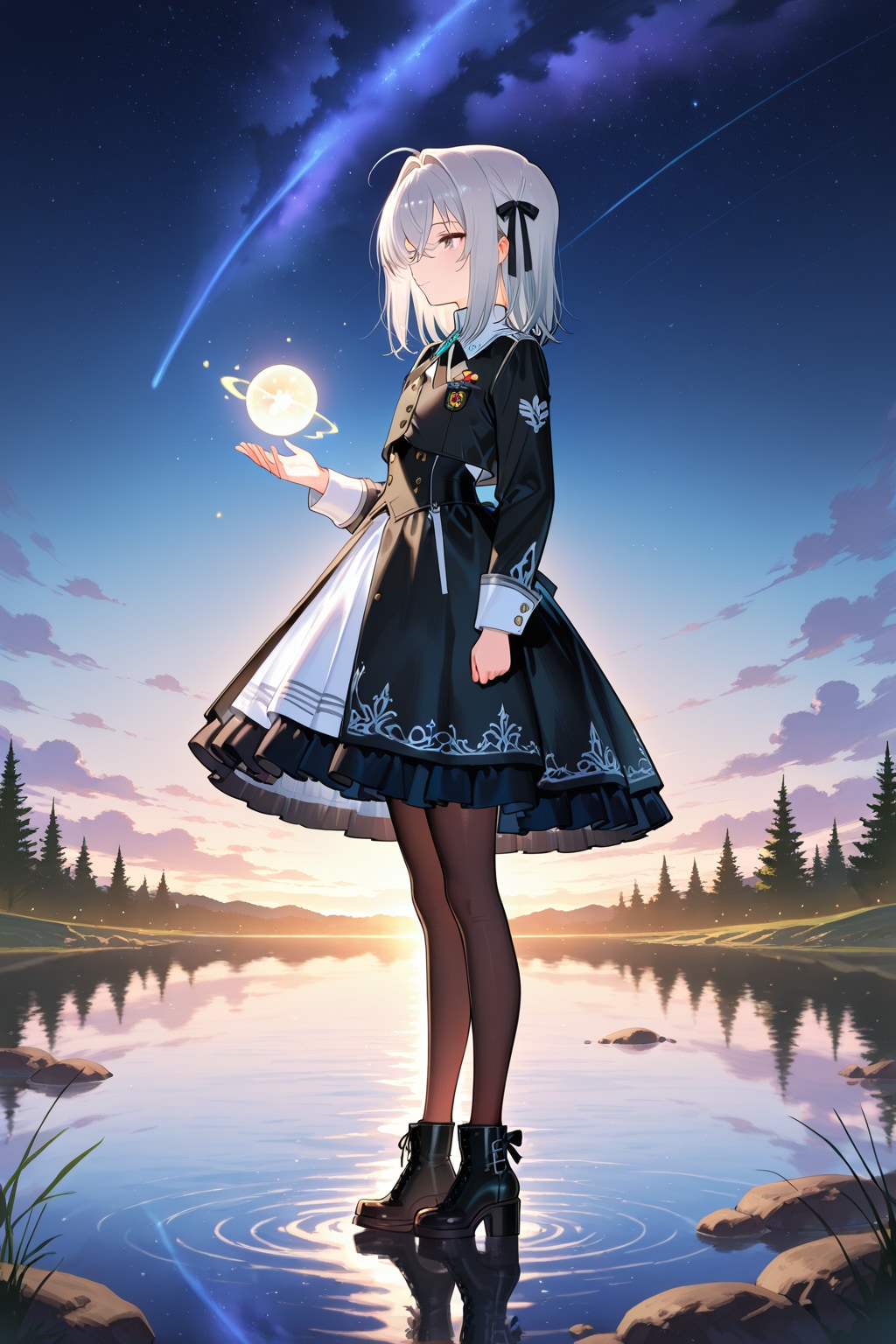 銀髪ちゃんの秘密のお話