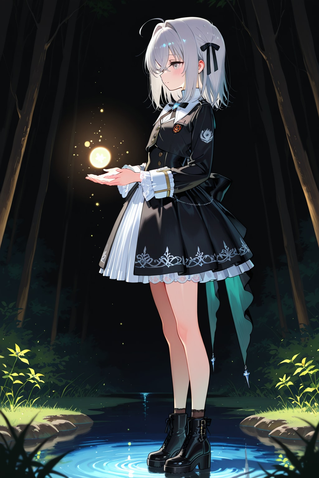 銀髪ちゃんの秘密のお話