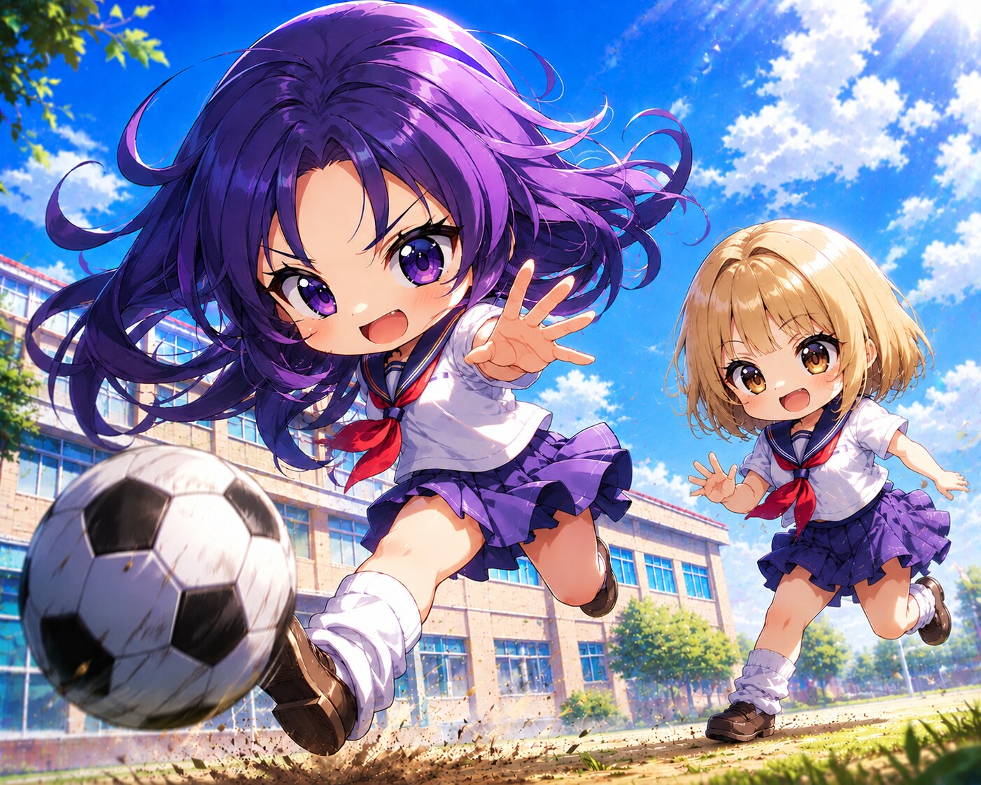 ドリブルだーいけいけー！