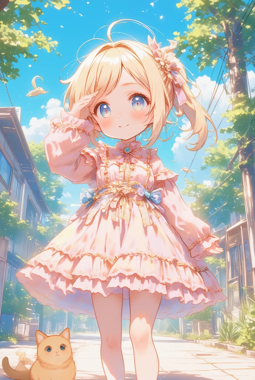 暑いよフリフリちゃん