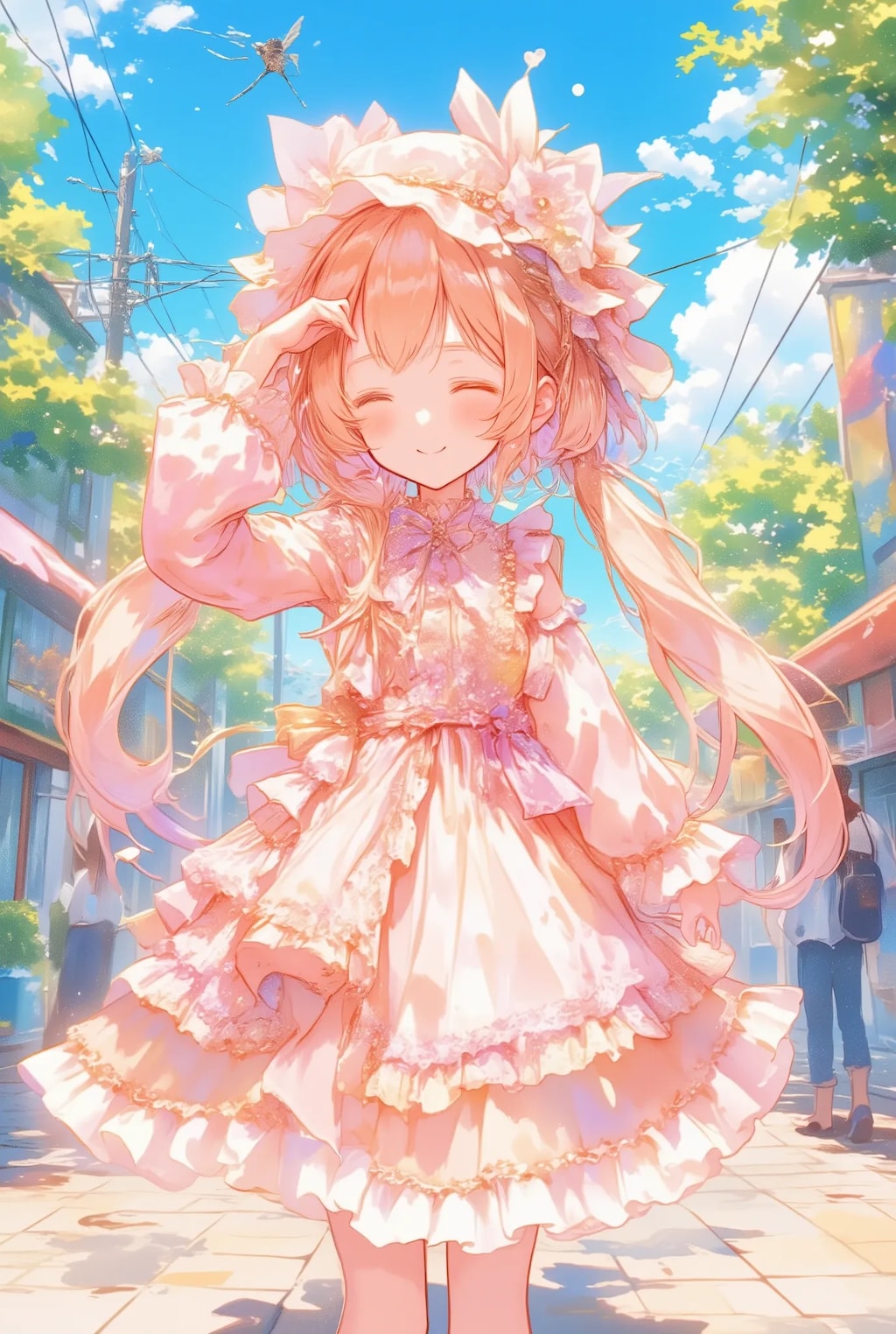 暑いよフリフリちゃん