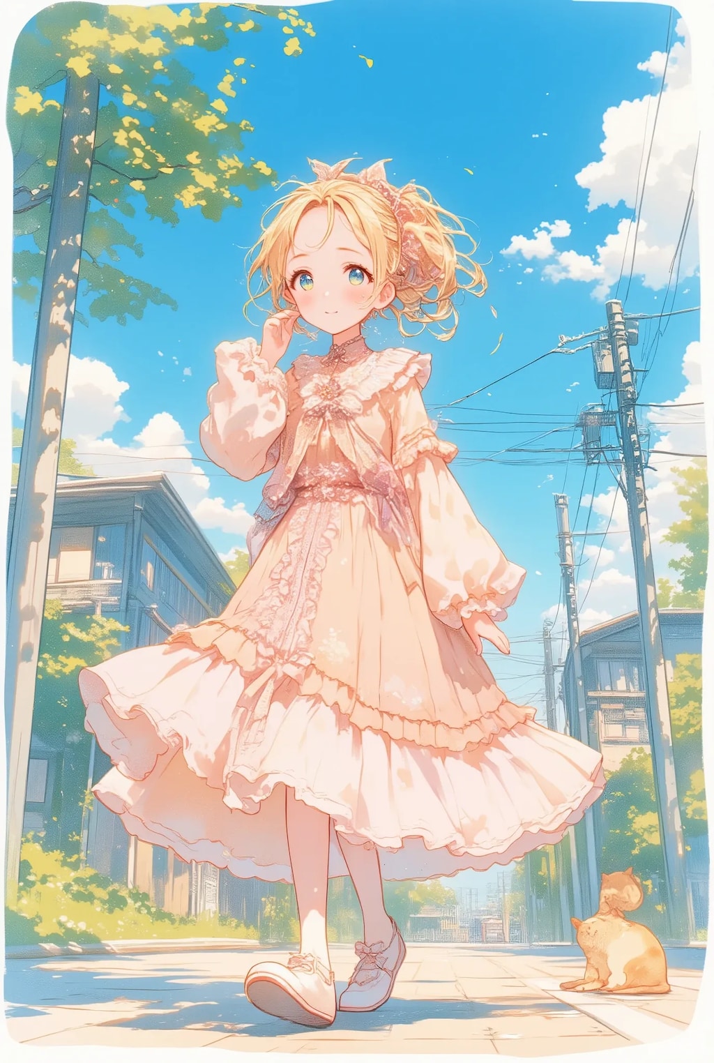 暑いよフリフリちゃん