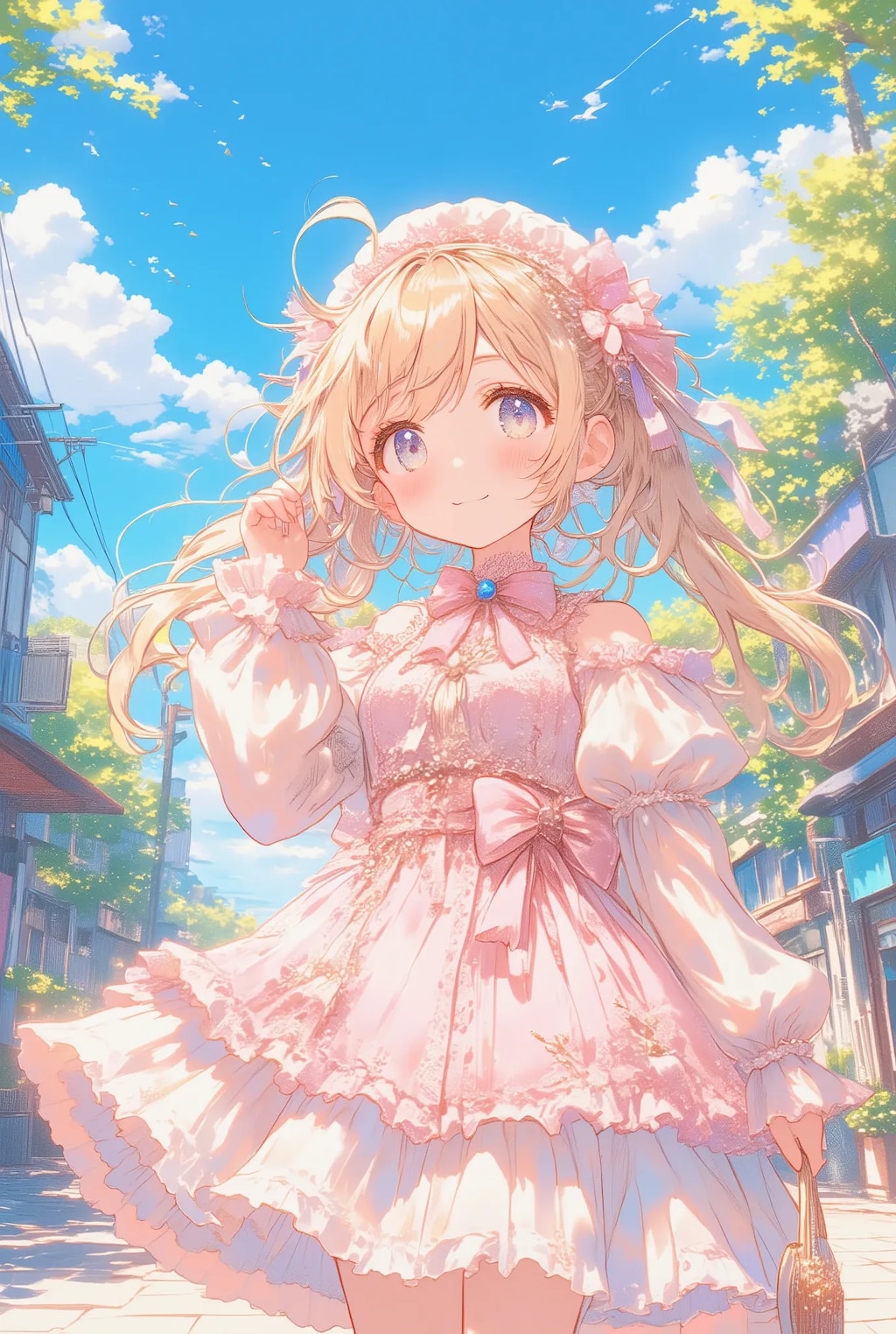 暑いよフリフリちゃん