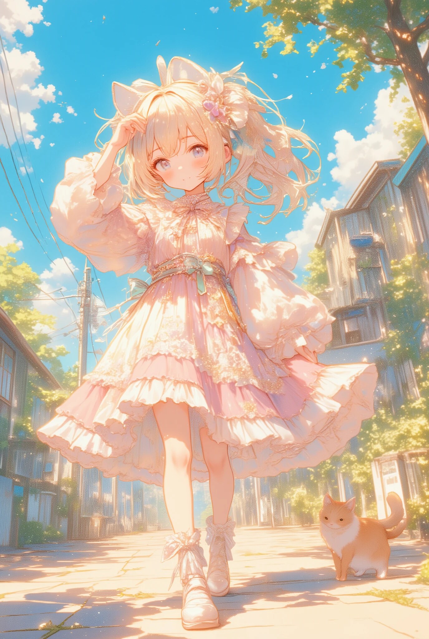 暑いよフリフリちゃん