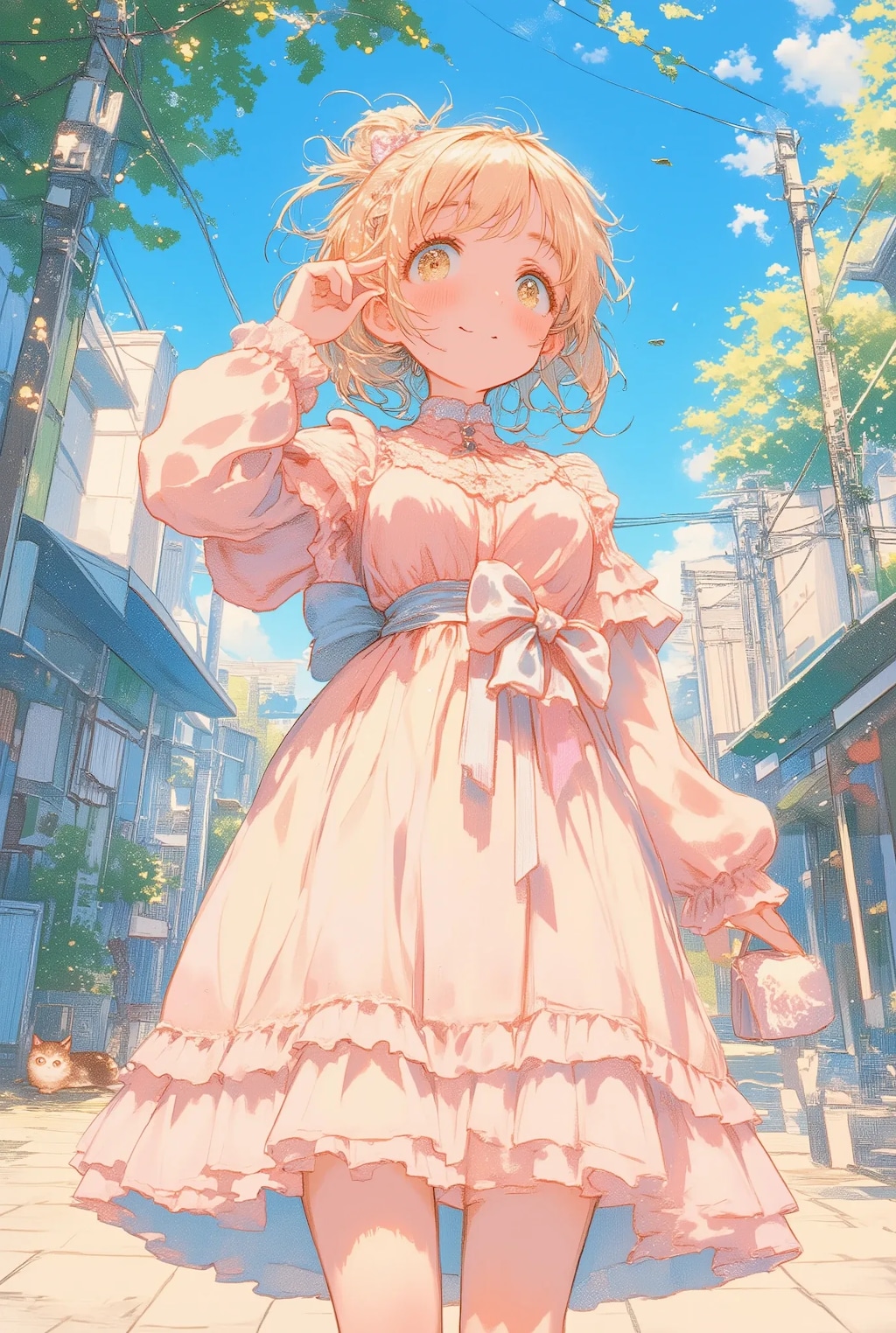 暑いよフリフリちゃん