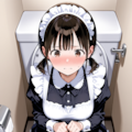 【企画投稿】我が家のメイドさんのおトイレ事情 2枚目