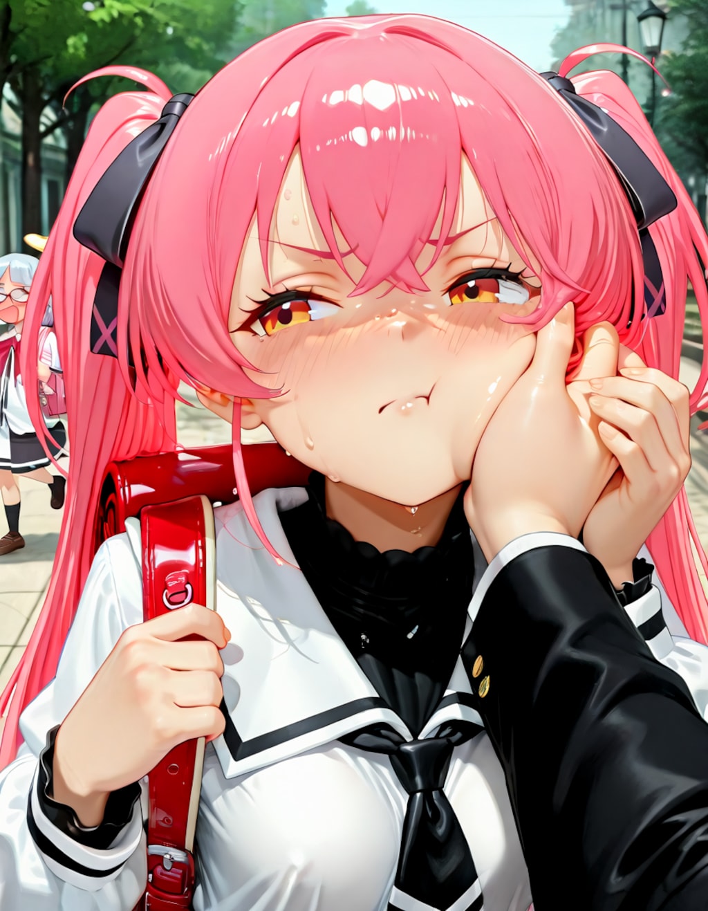 なんでこっち見ないの？