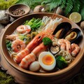 森で食べるseafood noodle 6枚目