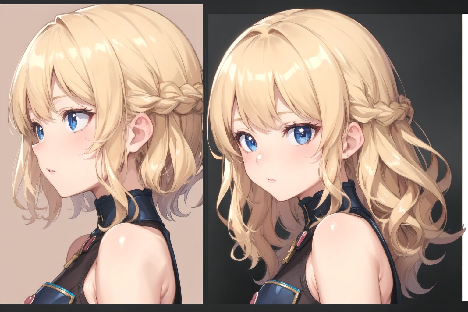 ミディアム＆ロング | の人気AIイラスト・グラビア