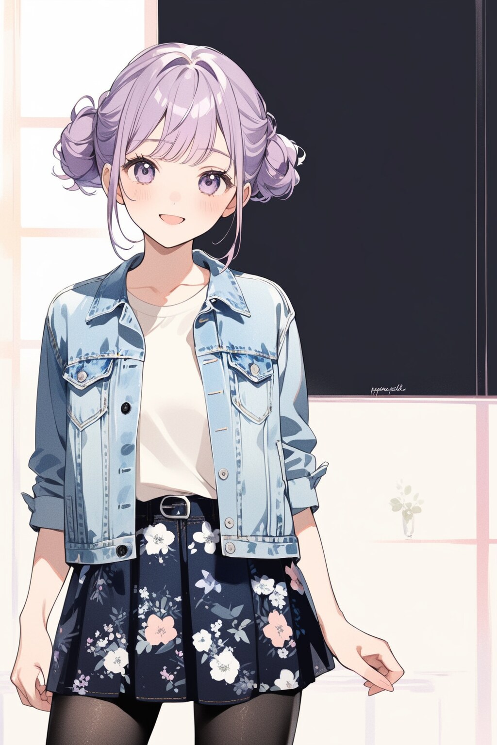 黒タイツを含むファッション（5）