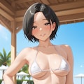 熟女のビキニ 2枚目