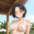 熟女のビキニ 3枚目