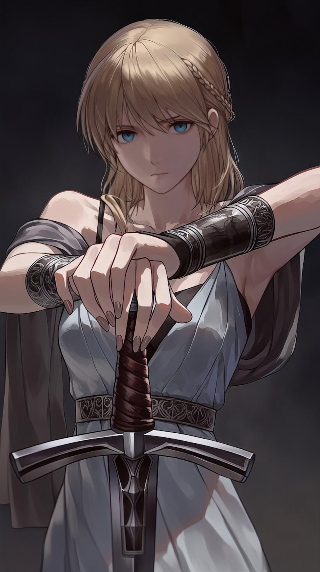 汝の身は我が下に我が命運は汝の剣に！