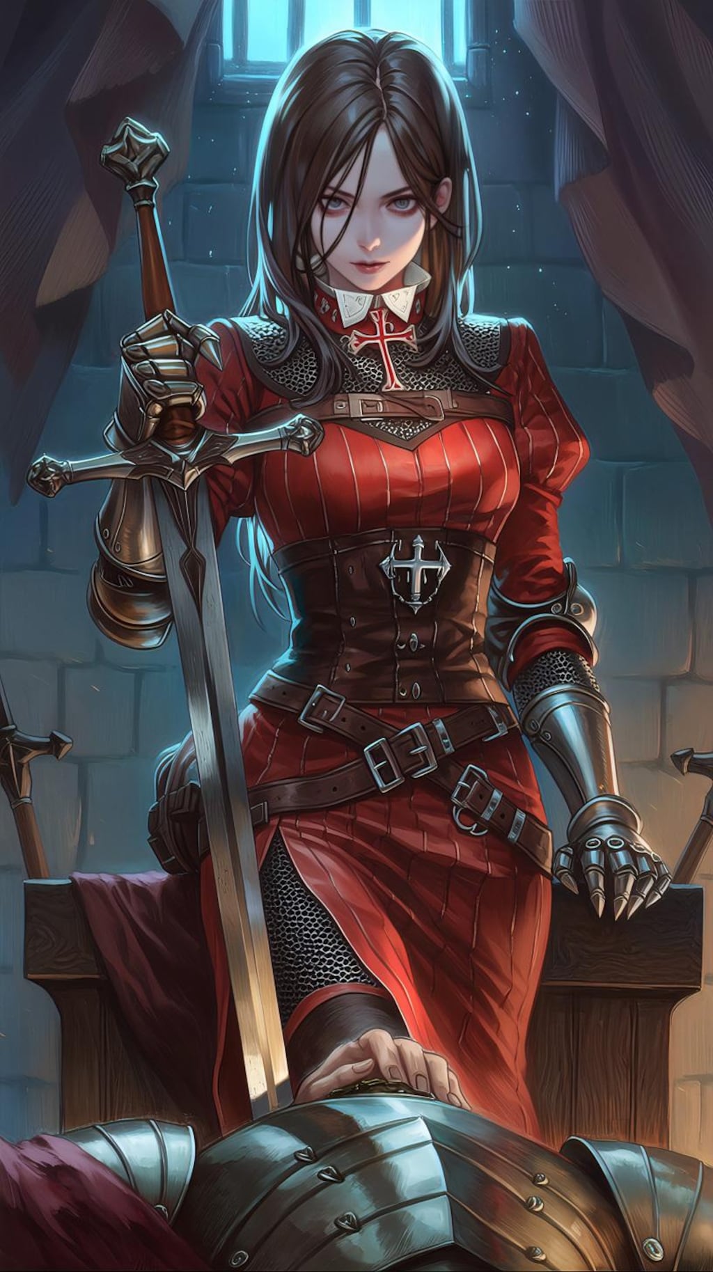 汝の身は我が下に我が命運は汝の剣に！