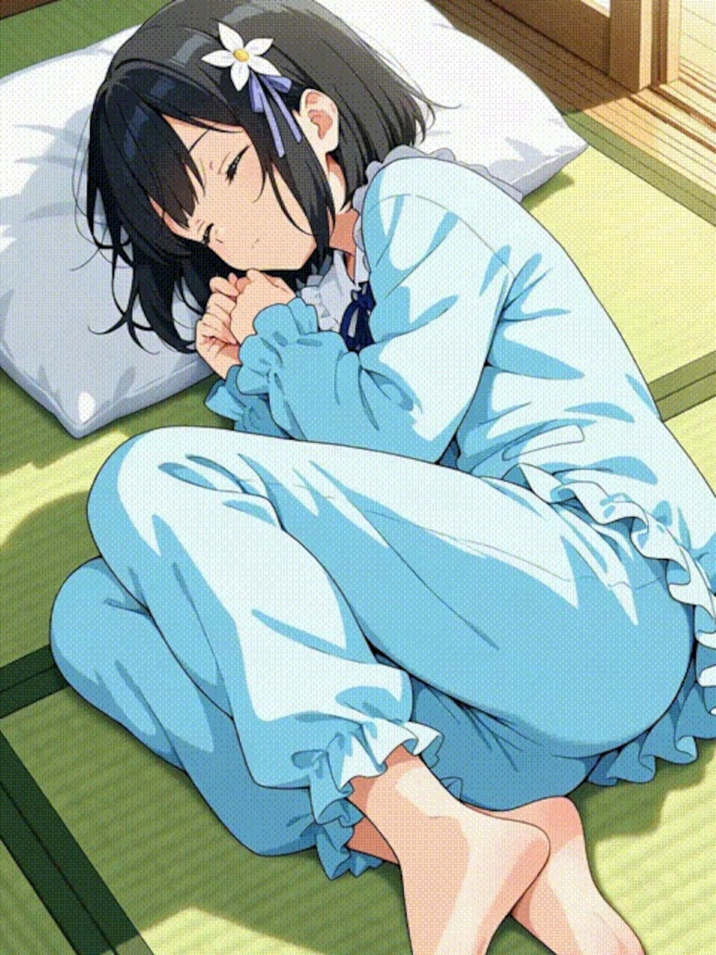 お昼寝中のひまりちゃん💤春眠（うごイラver）