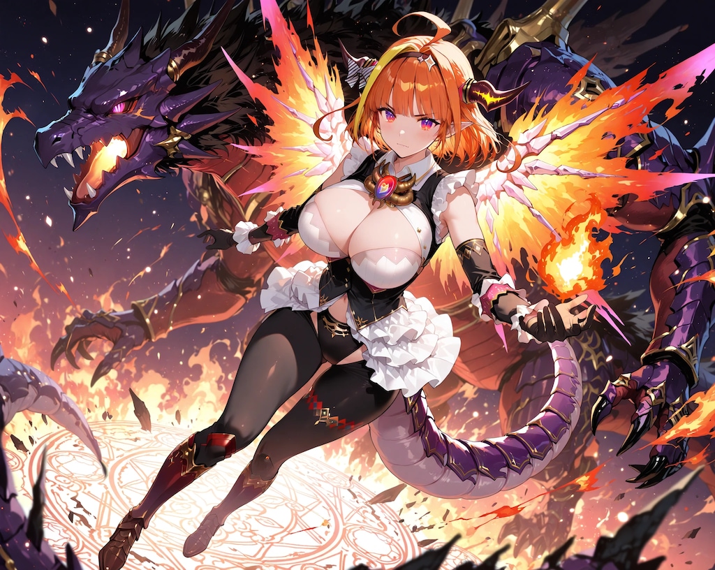 『竜』の『魔法少女』