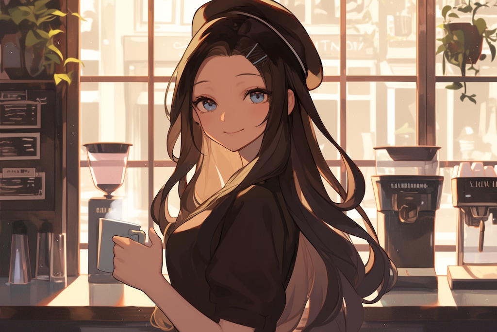 カフェのお姉さん☕✨76