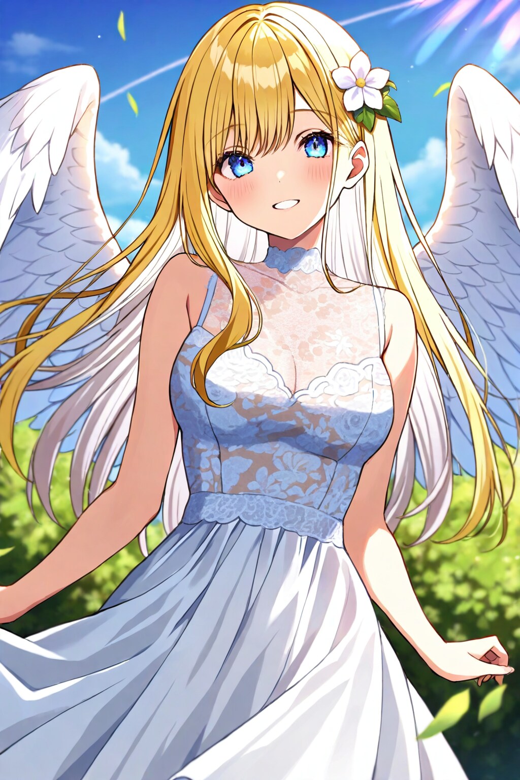 天使 | の人気AIイラスト・グラビア