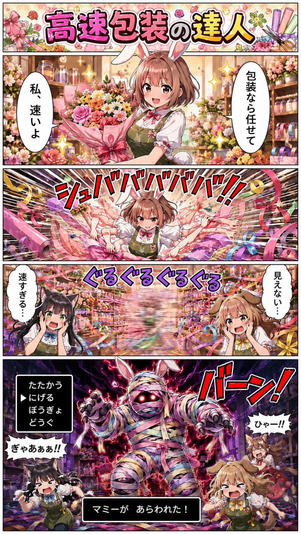 高速包装の達人からの…