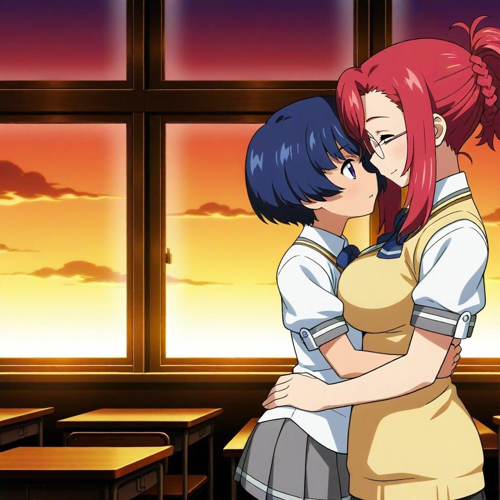 好きなキャラで尊いちゃいちゃ(*´ω｀*)仲良しB